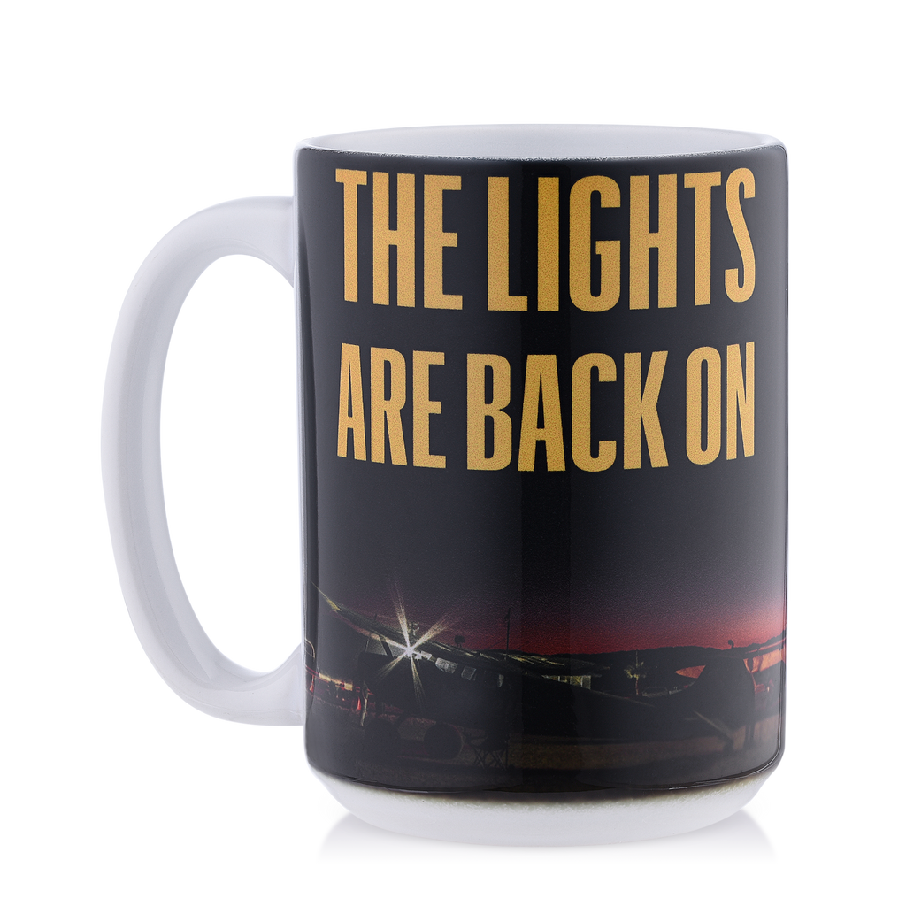 Amboy Route 66 Lights are back on coffee Mug