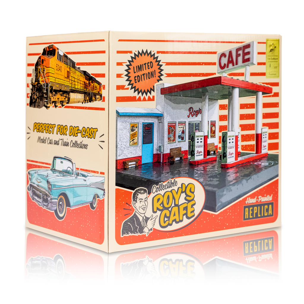 1st Edition, Roy's Cafe, 1/43 Scale Replica, Retro Box