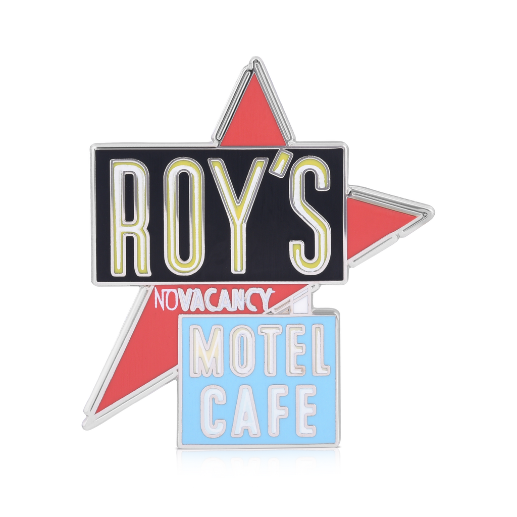 Roy's Motel & Cafe Sign Collectors Pin