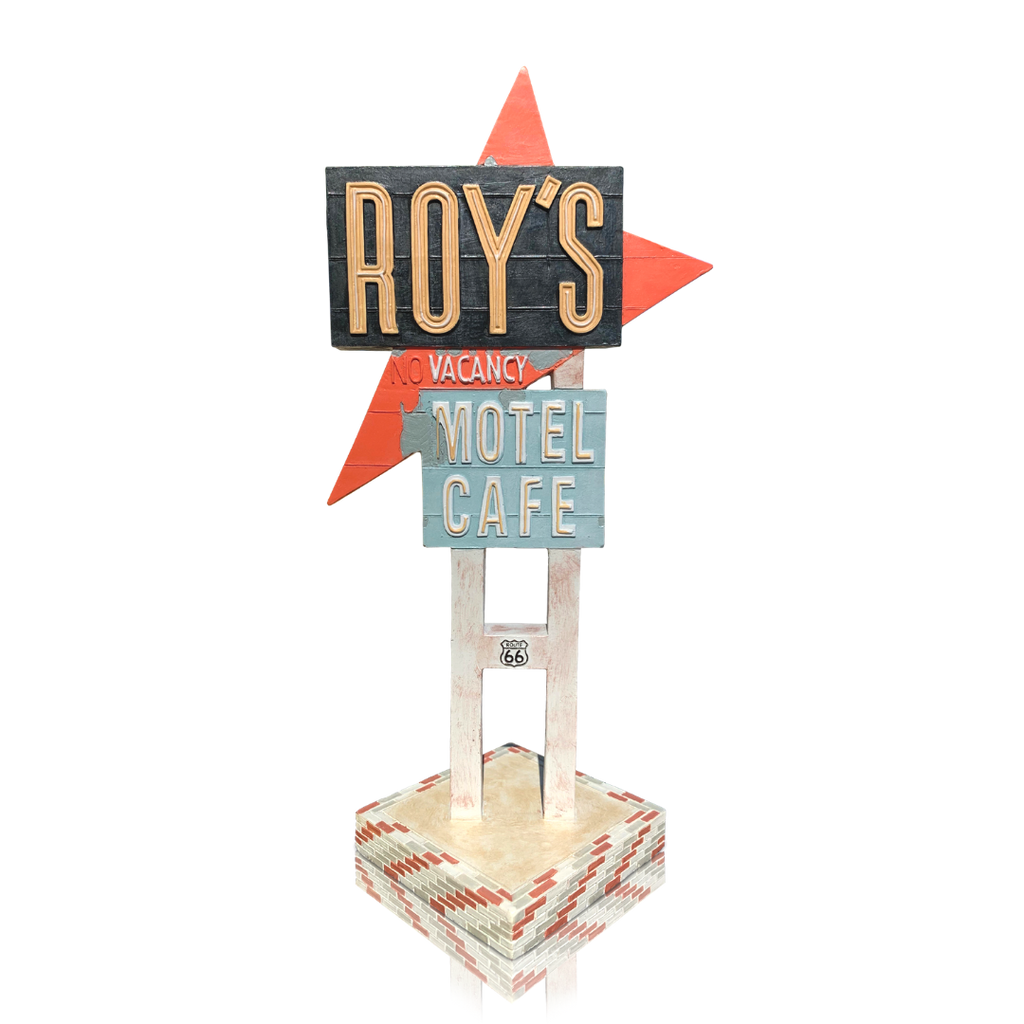 Roy's 1st Edition Retro Sign Collectible Vintage 1/60 Scale Souvenir Replica Out Of Box